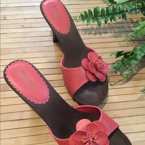Red Flowers Sandals